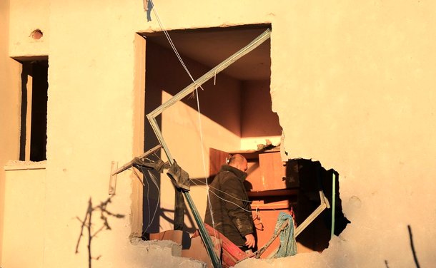 آثار حملات هوایی رژیم صهیونیستی در غزه