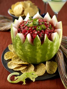  تزیین انار شب چله