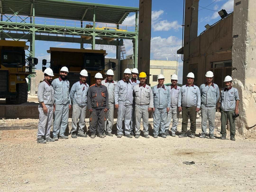 ثبت رکورد جدید در استخراج، حمل، خردایش و دانه‌بندی سنگ آهک در شرکت معدنی و صنعتی فولادسنگ مبارکه اصفهان