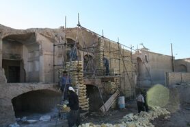 آغاز مرمت و استحکام بخشی بزرگ‌ترین بازار خطی ایران