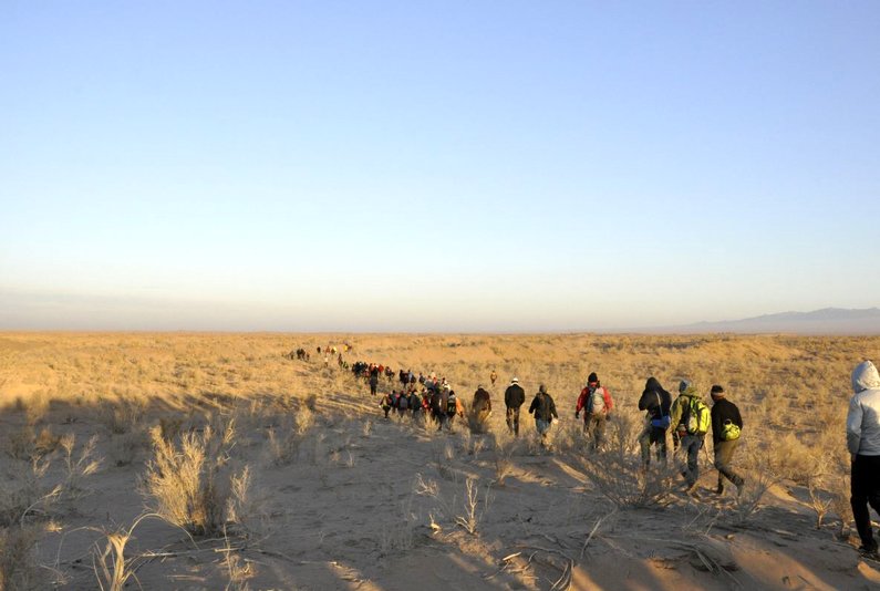 برگزاری همایش کویرنوردی کشوری در بادرود