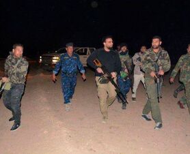 درگیری شبانه حشدالشعبی با داعش در سامرا