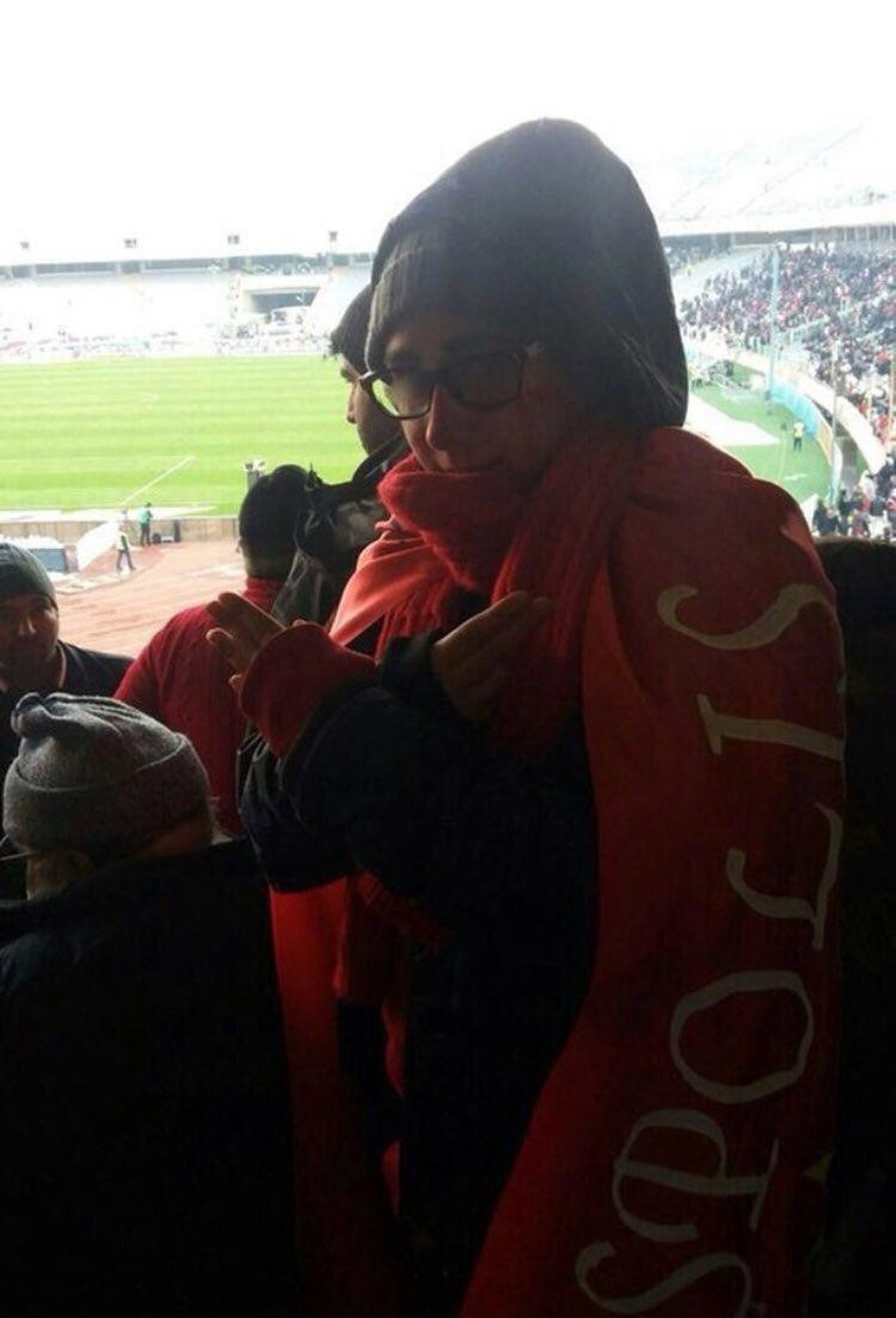 حضور دختری دیگر در وزرشگاه آزادی!