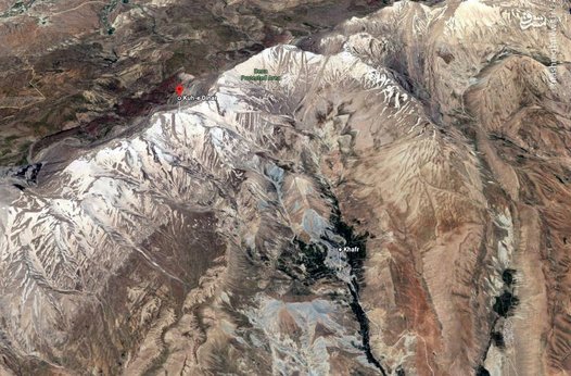 عکس هوایی از محدوده احتمالی سقوط هواپیمای یاسوج