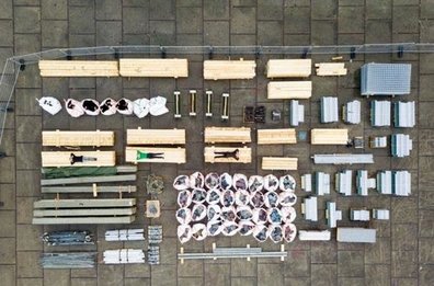 احداث ساختمانی از زباله در هلند