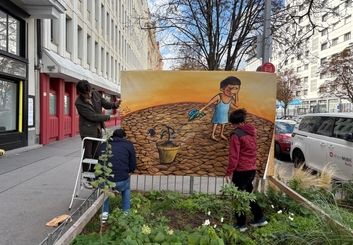 حضور پیام پورفلاح هنرمند ایرانی در نمایشگاه بین‌المللی «فیلومنا+» در وین