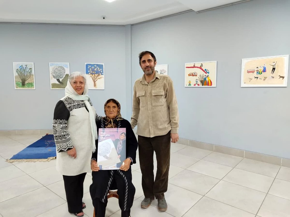 گالری دیدار میزبان نقاشی های دبیری شد