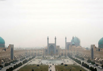 غلظت آلاینده‌های هوای اصفهان از مرز هشدار گذشت؛ تداوم حبس هوا تا چهارشنبه