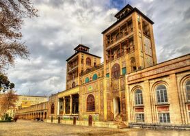 بنای تاریخی کاخ گلستان در تهران