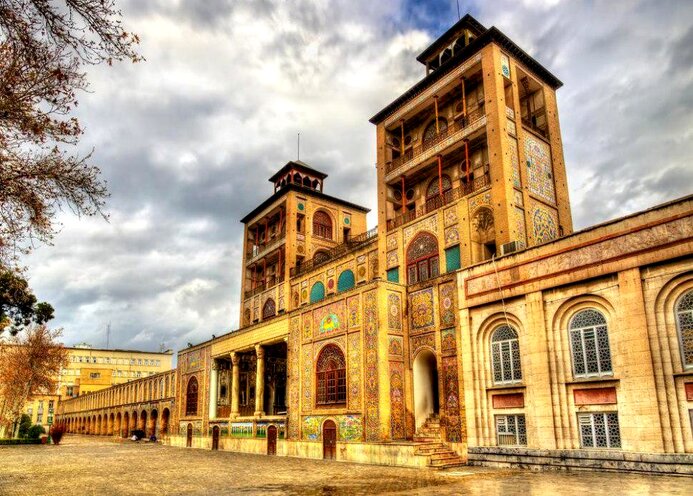 بنای تاریخی کاخ گلستان در تهران