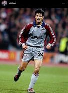 کری‌خوانی علی دایی برای بارسلونایی‌ها با عکسی قدیمی/عکس