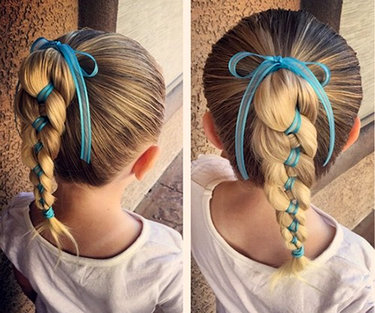 مدل موی زیبا و ساده مخصوص دختران خردسال