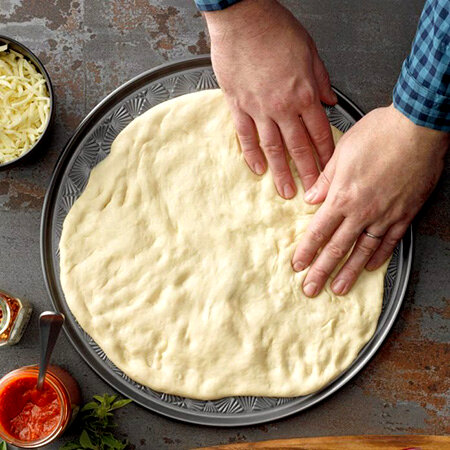 صفر تا صد طرز تهیه پیتزا مخلوط