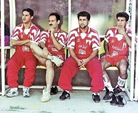 (عکس) وقتی سرمربی استقلال نیمکت‌نشین پرسپولیس بود