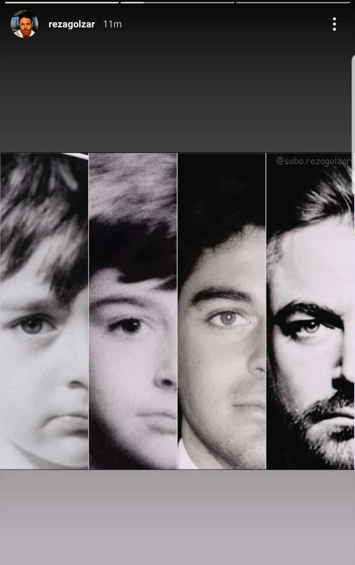 ۳۵ عکس از کودکی تا جوانی محمدرضا گلزار