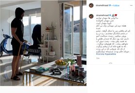 اولین پست سینا مهراد پس از ابتلا به کرونا