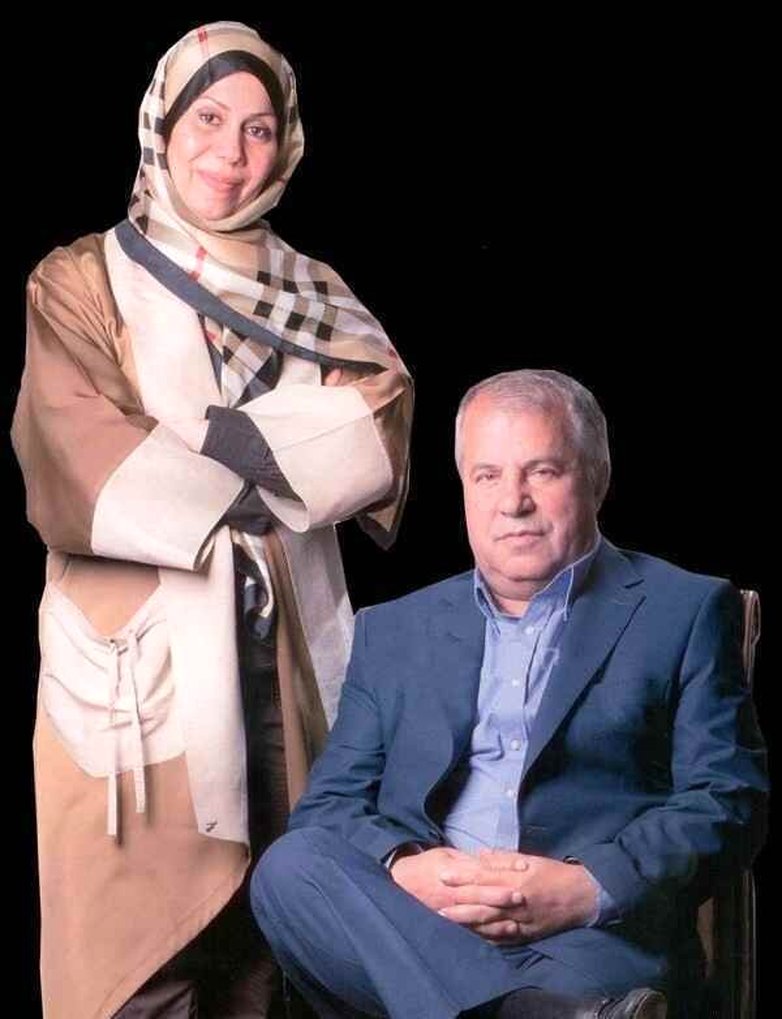 کار جالب همسر علی پروین برای عروس و دادماد‌ها