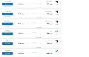 بلیت هواپیما چراغ خاموش گران شد! / افزایش ۱۰۰ درصدی نرخ‌ها تنها در ۵ روز