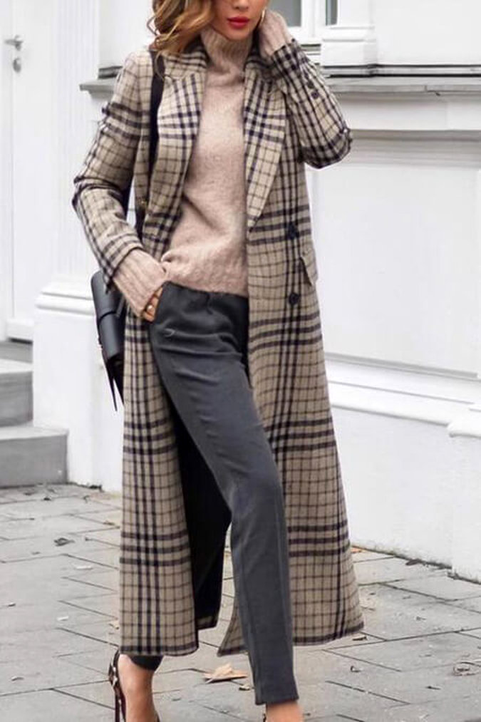 شیک ترین مدل پالتوهای چهارخانه