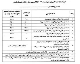 نرخ جدید قالیشویی اعلام شد