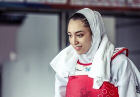 حذف کیمیا علیزاده از قهرمانی اروپا زیر پرچم تیم پناهندگان