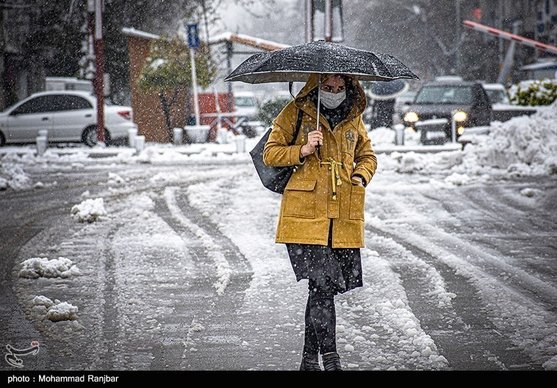بارش برف و باران در ۱۹ استان/ کاهش ۱۵ درجه‌ای دما در برخی مناطق
