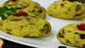 طرز تهیه پوره سیب زمینی شکم پر
