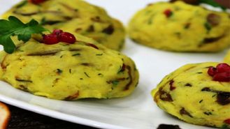 طرز تهیه پوره سیب زمینی شکم پر