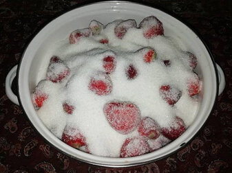 طرز تهیه مربای توت فرنگی و نکاتی برای تهیه آن