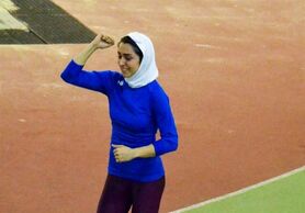 نایب قهرمانی و رکوردشکنی فرزانه فصیحی در تورنمنت دوومیدانی میترویکا