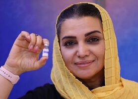 شرایط جسمی الهام پاوه‌نژاد، پس از تزریق داوطلبانه واکسن داخلی کرونا