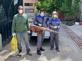 سم پاشی 4600 منهول شبکه فاضلاب شهرها و روستاهای لنجان
