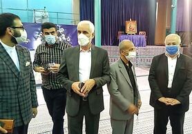 مهرعلیزاده رای خود را به صندوق انداخت