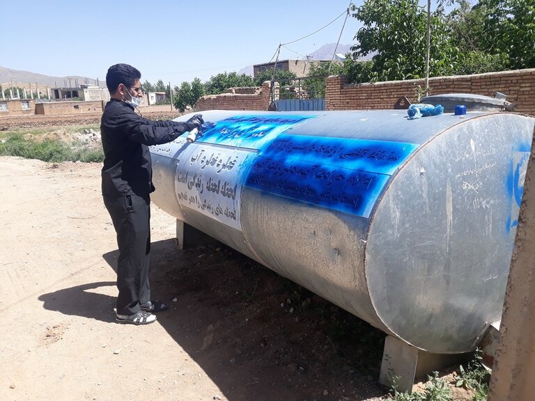 آبرسانی پایدار و با کیفیت به روستای طرار فریدن