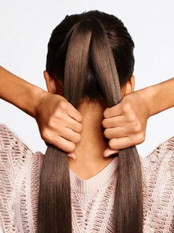 یک روش ساده برای بافت موی تیغ ماهی