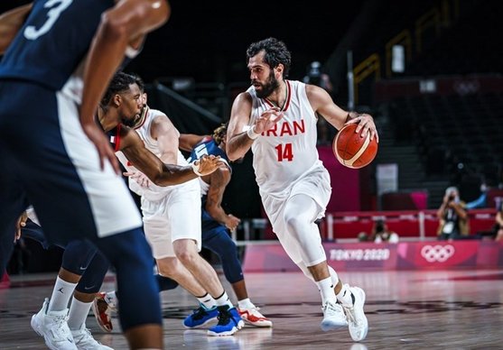 نیکخواه بهرامی: دیدار با فرانسه احتمالاً آخرین بازی من برای تیم ملی بسکتبال بود