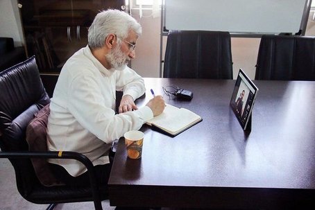 (تصویر) تبلت لاکچری سعید جلیلی خبرساز شد