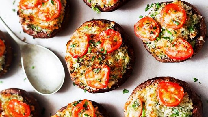 آموزش پخت قارچ شکم پر