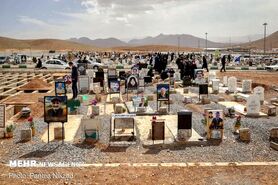 ورود به آرامستان‌های گلپایگان ممنوع شد