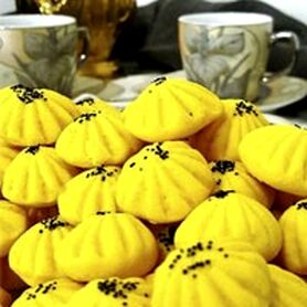 طرز تهیه شیرینی نان برنجی خانگی + مواد لازم و طرز پخت