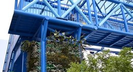 پیشرفت ۶۰ درصدی احداث پل عابر پیاده بزرگراه شهید آقابابایی