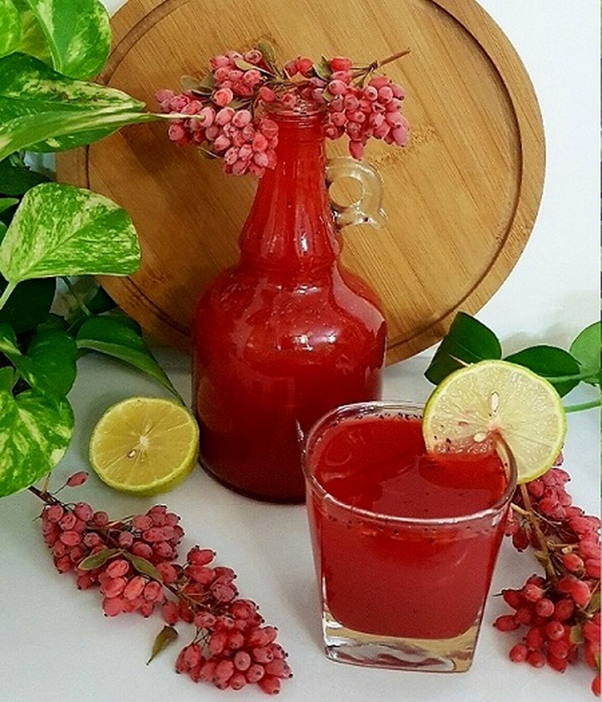طرز تهیه انواع شربت زرشک