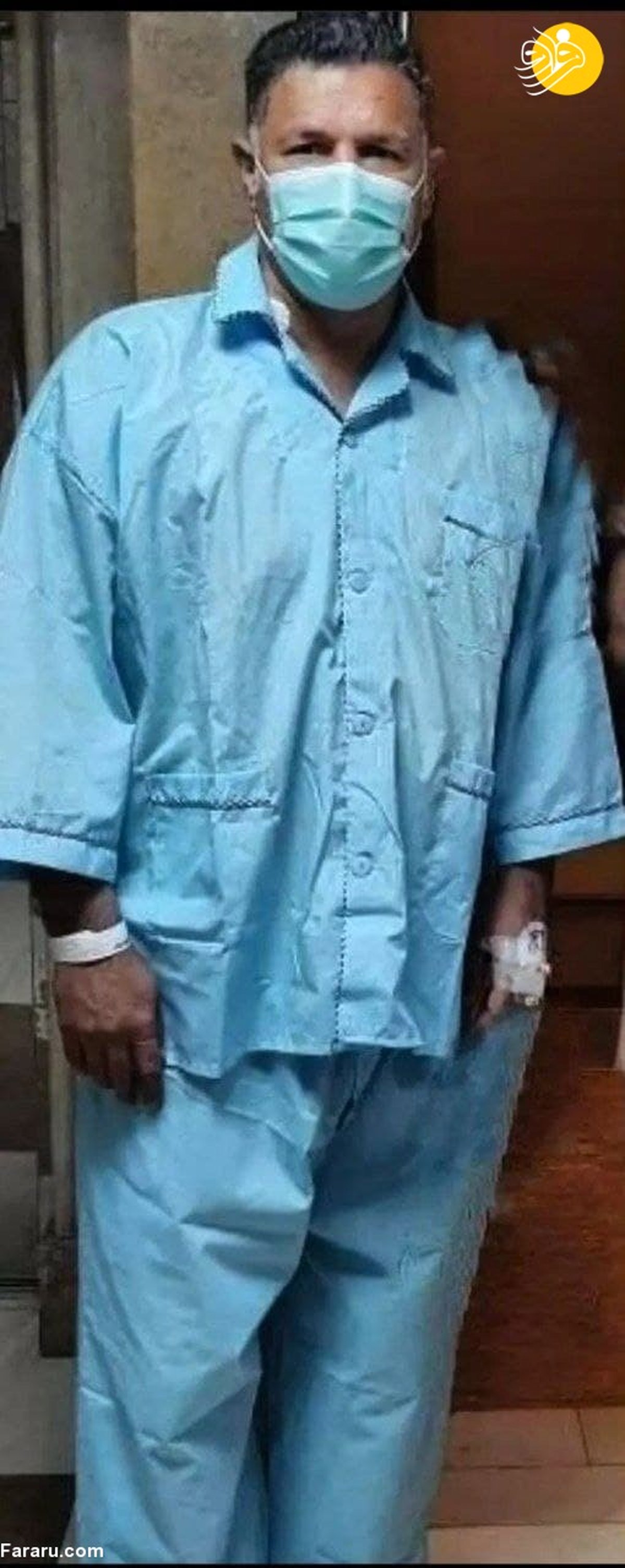 علی دایی در بیمارستان بستری شد