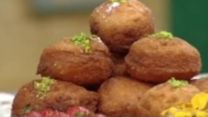 طرز تهیه شیرینی ایتالیایی زیپوله +فیلم