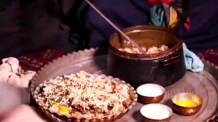 طرز تهیه ته‌چین شاهرودی + فیلم