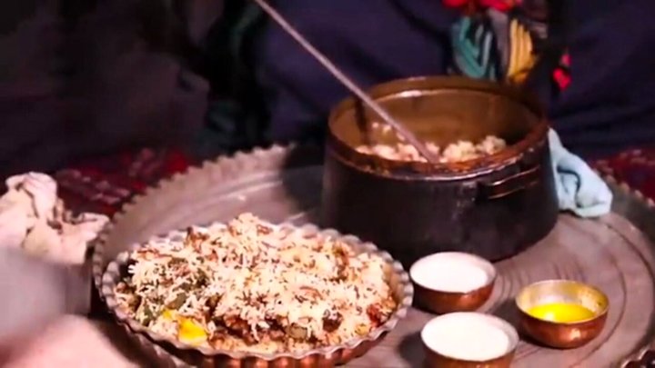 طرز تهیه ته‌چین شاهرودی + فیلم