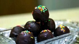 طرز تهیه شیرینی ترافل نارگیلی بدون نیاز به فر + فیلم