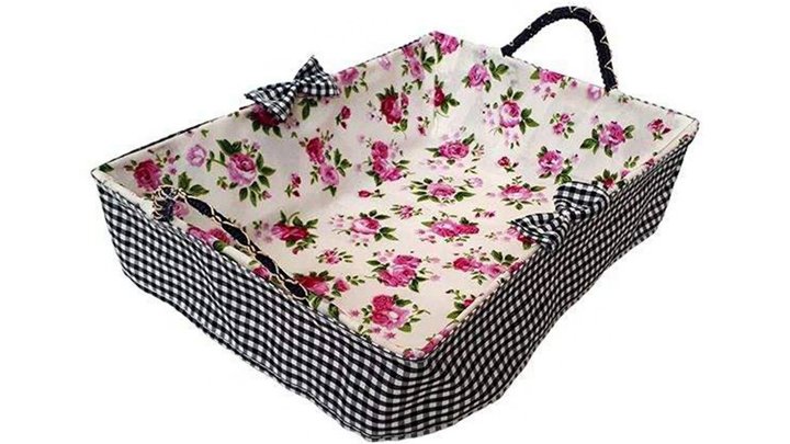 آموزش دوخت سبد سبزی + فیلم