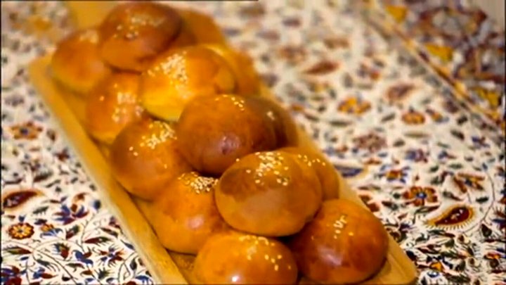 طرز تهیه نان کوهی + فیلم