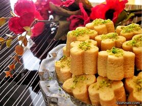 طرز تهیه “شیرینی نخودچی” بدون فر